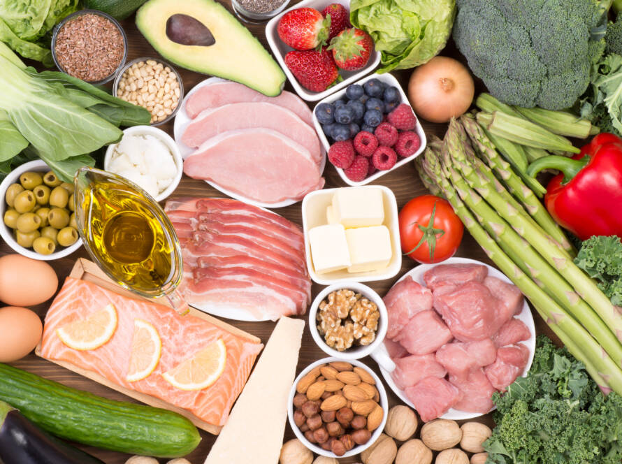 Low carb diet or ketogenic diet