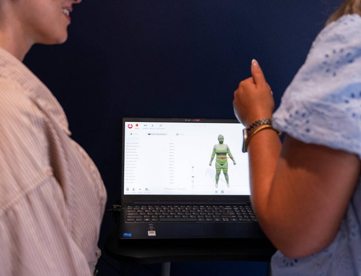Weight Loss Body Scan Results